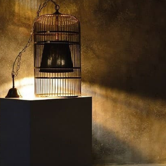 ΚΡΕΜΑΣΤΟ 1ΧΕ14 ΜΕΤΑΛΛΙΚΟ ΟΡΕΙΧΑΛΚΟ+ΜΑΥΡΟ ΑΜΠΑΖΟΥΡ Φ25ΧΗ120CM