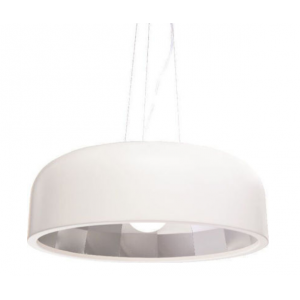 ΚΡΕΜΑΣΤΟ ΜΕΤΑΛΛΟ – ΑΛΟΥΜΙΝΙΟ ΛΕΥΚΟ Φ50CM 1XE27