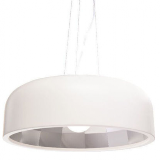 ΚΡΕΜΑΣΤΟ ΜΕΤΑΛΛΟ – ΑΛΟΥΜΙΝΙΟ ΛΕΥΚΟ Φ50CM 1XE27