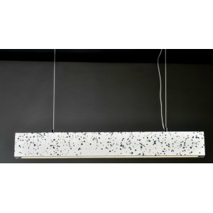 ΚΡΕΜΑΣΤΟ Φ/Σ LED 14W 3000K 1120LM ΛΕΥΚΟ TERRAZZO 61X12XH120CM