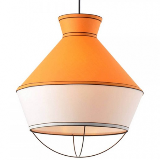 ΚΡΕΜΑΣΤΟ Φ/Σ 3ΧΕ14 ΥΦΑΣΜΑ ΚΙΤΡΙΝΟ +ΛΕΥΚΟ Φ45ΧΗ120CM