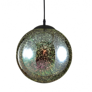 ΚΡΕΜΑΣΤΟ Φ/Σ 3D ΓΥΑΛΙ+ΜΕΤΑΛΛΙΚΗ ΜΑΥΡΗ ΑΝΑΡΤΗΣΗ Φ30ΧΗ150CM