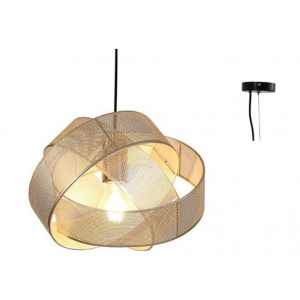 ΚΡΕΜΑΣΤΟ Φ/Σ 1ΧΕ27 ΧΡΥΣΟ ΜΕΤΑΛΛΟ D30XH120CM