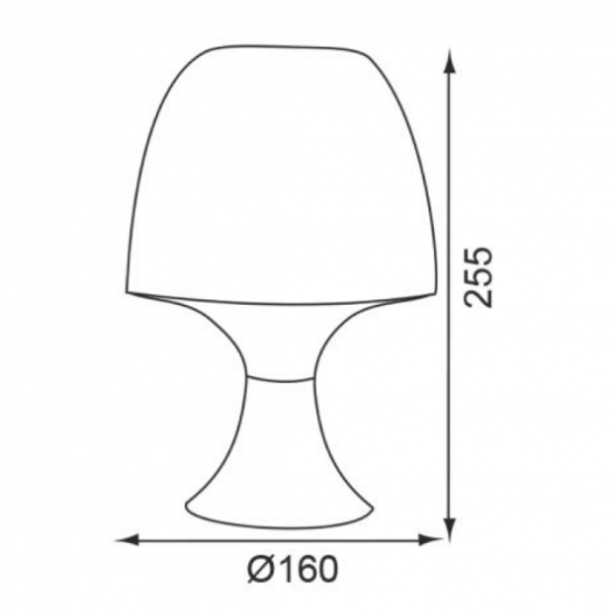ΕΠΙΤΡΑΠΕΖΙΟ Φ/Σ 1ΧΕ14 ΠΛΑΣΤΙΚΟ ΜΠΛΕ Φ16XH25,5CM