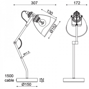 ΜΕΤΑΛΛΙΚΟ ΛΑΜΠΑΤΕΡ GN591TGY