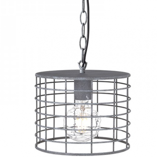 ΚΡΕΜΑΣΤΟ Φ/Σ 1ΧΕ27 ΜΕΤΑΛΛΙΚΟ ΑΠΟΧΡΩΣΗ ΤΣΙΜΕΝΤΟΥ Φ35,2ΧΗ120CM