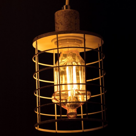 ΚΡΕΜΑΣΤΟ Φ/Σ 5ΧΕ27 ΜΕΤΑΛΛΙΚΟ ΑΠΟΧΡΩΣΗ ΤΣΙΜΕΝΤΟΥ 100Χ12,2ΧΗ120CM