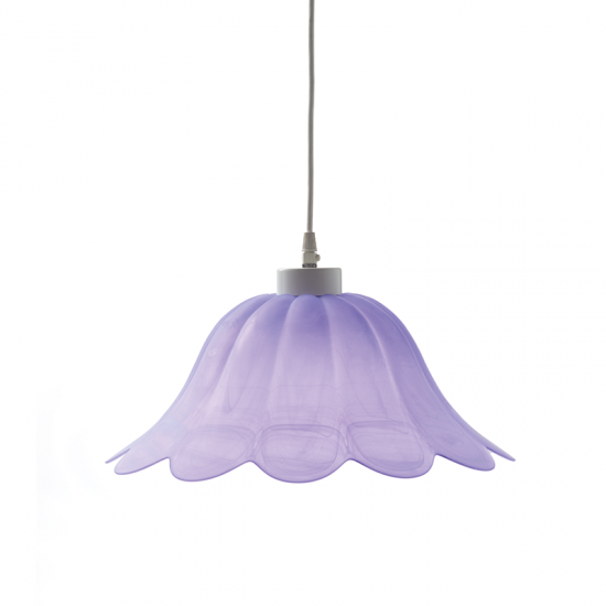 ΑΝΤΑΛΛΑΚΤΙΚΟ ΓΙΑ ΚΡΕΜΑΣΤΟ ΦΩΤΙΣΤΙΚΟ 1ΦΩΤΟ ΑΛΑΒΑΣΤΡΙΝΟ SATIN ΜΩΒ Φ40