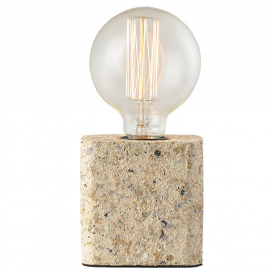 ΕΠΙΤΡΑΠΕΖΙΟ Φ/Σ 1ΧΕ27 ΜΠΕΖ ΠΗΛΟΣ 10Χ10ΧΗ10CM