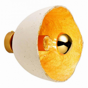 ΑΠΛΙΚΑ ΜΟΝΟΦΩΤΗ ΛΕΥΚΟΣ/ΧΡΥΣΟΣ ΠΗΛΟΣ Φ20ΧΗ17CM