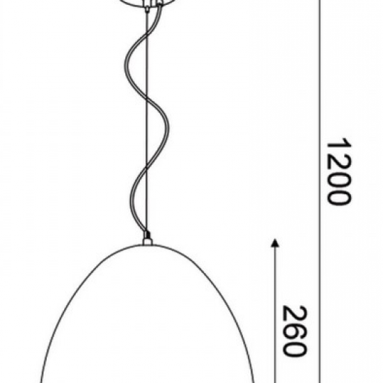 ΚΡΕΜΑΣΤΟ Φ/Σ 1ΧΕ27 ΛΕΥΚΟΣ/ΧΡΥΣΟΣ ΠΗΛΟΣ Φ35ΧΗ120CM
