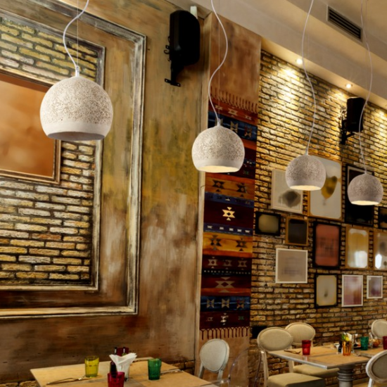 ΚΡΕΜΑΣΤΟ Φ/Σ 1ΧΕ27 ΜΠΕΖ ΠΗΛΟΣ Φ25ΧΗ120CM