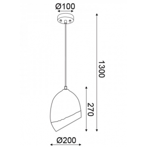 ΚΡΕΜΑΣΤΟ Φ/Σ 1ΧΕ27 ΛΕΥΚΟΣ/ΡΟΖ ΠΗΛΟΣ Φ20ΧΗ120CM
