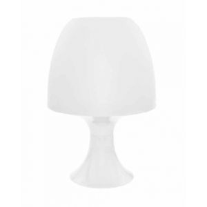 ΕΠΙΤΡΑΠΕΖΙΟ Φ/Σ 1ΧΕ14 ΠΛΑΣΤΙΚΟ ΛΕΥΚΟ Φ16XH25,5CM