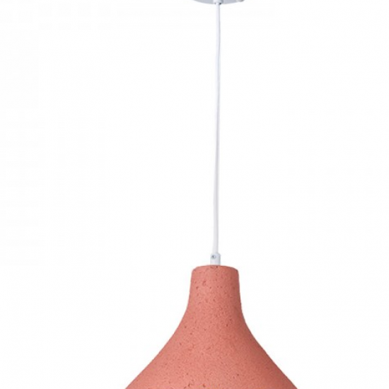 ΚΡΕΜΑΣΤΟ Φ/Σ 1ΧΕ27 ΡΟΖ ΠΗΛΟΣ Φ25ΧΗ120CM