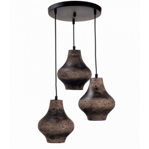 ΚΡΕΜΑΣΤΟ Φ/Σ 3ΧΕ27 ΚΑΦΕ ΠΗΛΟΣ Φ39ΧΗ120CM