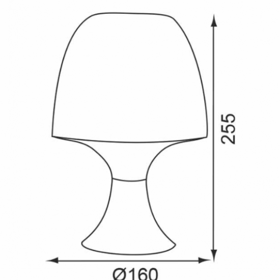 ΕΠΙΤΡΑΠΕΖΙΟ Φ/Σ 1ΧΕ14 ΠΛΑΣΤΙΚΟ ΛΕΥΚΟ Φ16XH25,5CM