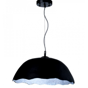 ΚΡΕΜΑΣΤΟ Φ/Σ 1ΧΕ27 ΜΑΥΡΟΣ/ΑΣΗΜΙ ΠΗΛΟΣ Φ45ΧΗ120CM