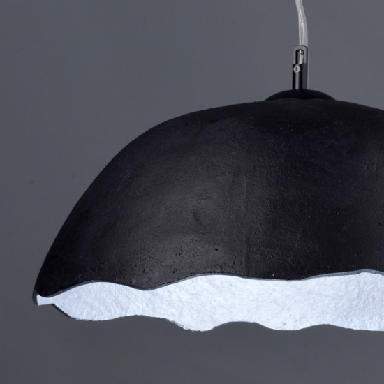 ΚΡΕΜΑΣΤΟ Φ/Σ 1ΧΕ27 ΜΑΥΡΟΣ/ΑΣΗΜΙ ΠΗΛΟΣ Φ45ΧΗ120CM