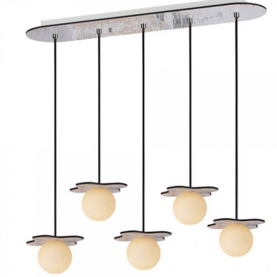 ΚΡΕΜΑΣΤΟ Φ/Σ 5ΧG9 ΑΠΟΧΡΩΣΗ ΠΑΛΑΙΩΜΕΝΟΥ ΞΥΛΟΥ MDF+ΛΕΥΚΟ ΓΥΑΛΙ 63Χ15ΧΗ60CM