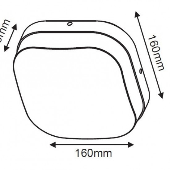 Fabio Απλίκα LED 10W Σε Σκούρο Γκρί Χρώμα Με Περιμετρικό Φωτισμό-ΑΠΛΙΚΕΣ ΕΞΩΤΕΡΙΚΟΥ ΧΩΡΟΥ-ΦΩΤΙΣΤΙΚΑ ΕΞΩΤΕΡΙΚΟΥ ΧΩΡΟΥ-ΓΚΡΙ-LED-