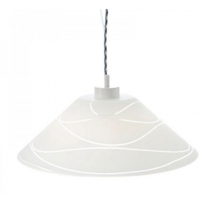 ΓΥΑΛΙ ΛΕΥΚΟ ΜΕ ΔΙΑΦΑΝΕΣ ΓΡΑΜΜΕΣ 