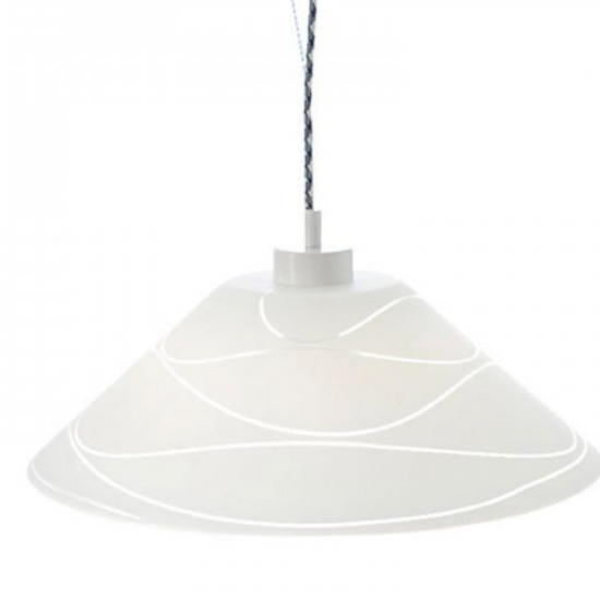 ΓΥΑΛΙ ΛΕΥΚΟ ΜΕ ΔΙΑΦΑΝΕΣ ΓΡΑΜΜΕΣ 10385