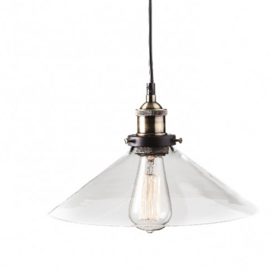 ΓΥΑΛΙΝΟ  ΦΩΤΙΣΤΙΚΟ KS1291PCL1BK