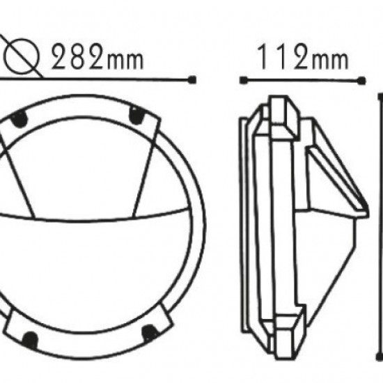 ΧΕΛΩΝΑ ΓΚΡΙ ΙΡ54 Ε27 100W-ΦΩΤΙΣΤΙΚΑ ΕΞΩΤΕΡΙΚΟΥ ΧΩΡΟΥ-ΦΑΝΑΡΑΚΙΑ-