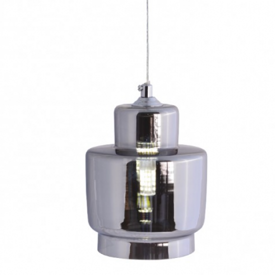 ΚΡΕΜΑΣΤΟ ΓΥΑΛΙ ΓΚΡΙ Φ12CM 1ΧG9