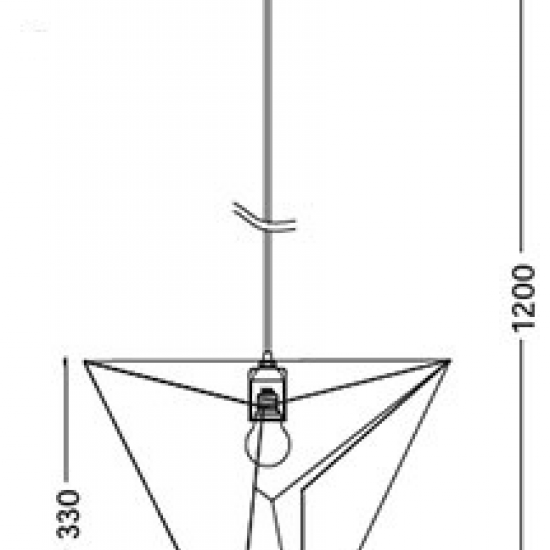 ΚΡΕΜΑΣΤΟ Φ/Σ 1ΧΕ27 ΜΕΤΑΛΛΙΚΟ ΤΙΡΚΟΥΑΖ+ΧΡΥΣΟ Φ40ΧΗ120CM