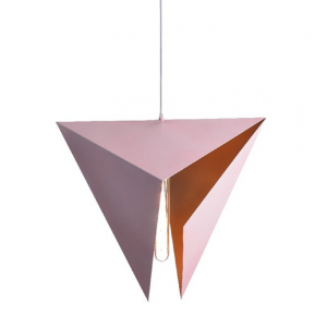 ΚΡΕΜΑΣΤΟ Φ/Σ 1ΧΕ27 ΜΕΤΑΛΛΙΚΟ ΡΟΖ+ΧΡΥΣΟ Φ40ΧΗ120CM