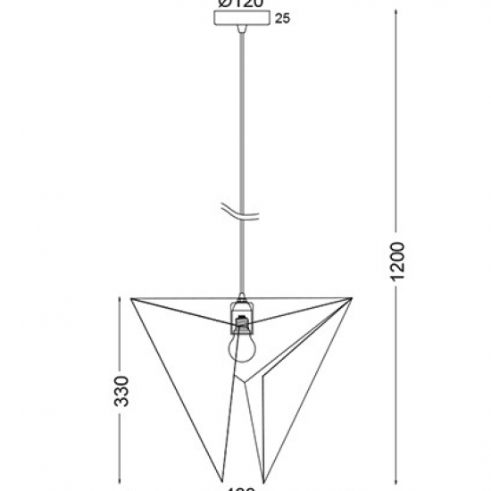 ΚΡΕΜΑΣΤΟ Φ/Σ 1ΧΕ27 ΜΕΤΑΛΛΙΚΟ ΡΟΖ+ΧΡΥΣΟ Φ40ΧΗ120CM