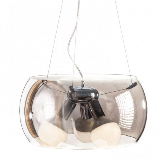 ΚΡΕΜΑΣΤΟ 3Χ60W E27 Φ40 Η128 ΓΥΑΛΙ ΦΙΜΕ