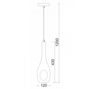 ΚΡΕΜΑΣΤΟ ΓΥΑΛΙ ΤΡΥΠΑ 1ΧΕ14