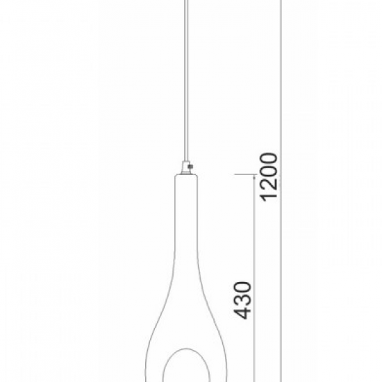 ΚΡΕΜΑΣΤΟ ΓΥΑΛΙ ΤΡΥΠΑ 1ΧΕ14