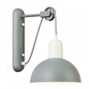 ΕΠΙΤΟΙΧΟ Φ/Σ 1ΧΕ14 ΓΚΡΙ/ΛΕΥΚΟ ΜΕΤΑΛΛΙΚΟ 27X18X32CM 