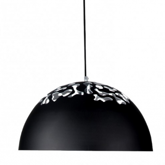 ΚΡΕΜΑΣΤΟ ΜΑΥΡΟ ΜΕΤΑΛΛΙΚΟ Φ40CM 1ΧE27