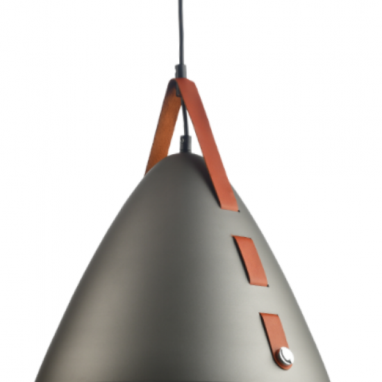 ΚΡΕΜΑΣΤΟ Φ/Σ 1ΧΕ27 ΜΑΥΡΟ ΜΕΤ/ΚΟ+ΔΕΡΜΑ D33XH100CM