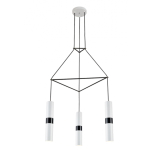 ΚΡΕΜΑΣΤΟ Φ/Σ 3XGU10 ΛΕΥΚΟ ΜΕΤΑΛΛΙΚΟ 56X49XH150CM 