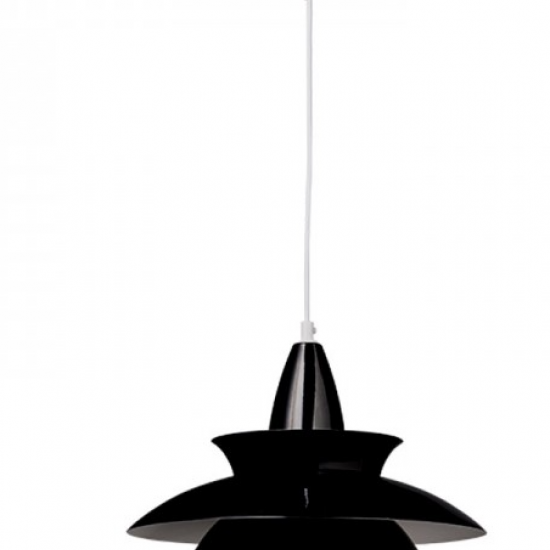 ALBA ΚΡΕΜΑΣΤΟ ΦΩΤΙΣΤΙΚΟ ΜΟΝΟΦΩΤΟ ΜΕΤΑΛΛΟ ΜΑΥΡΟ Φ33xΗ128cm