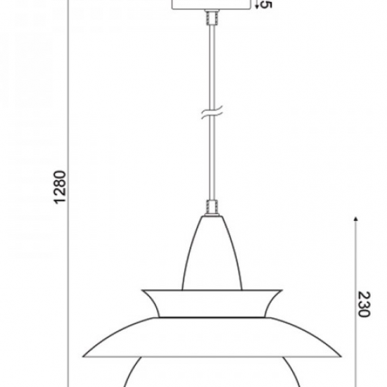 ALBA ΚΡΕΜΑΣΤΟ ΦΩΤΙΣΤΙΚΟ ΜΟΝΟΦΩΤΟ ΜΕΤΑΛΛΟ ΡΟΖ Φ33xΗ128cm
