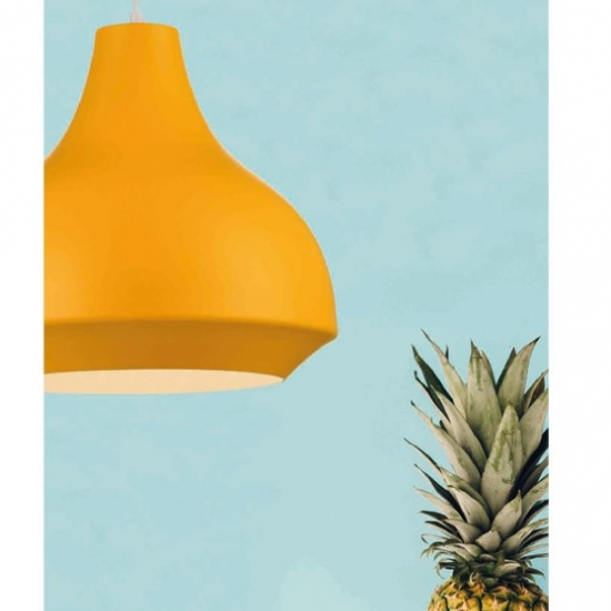 ΚΡΕΜΑΣΤΟ Φ/Σ 1ΧΕ27 ΜΕΤΑΛΛΙΚΟ ΜΟΥΣΤΑΡΔΙ Φ35XH135CM