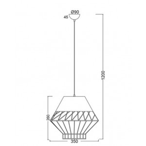 ΚΡΕΜΑΣΤΟ Φ/Σ 1ΧΕ27 ΜΕΤΑΛΛΙΚΟ ΓΚΡΙ+ΟΡΕΙΧΑΛΚΟ Φ35ΧΗ120CM ΚΡΕΜΑΣΤΟ Φ/Σ 1ΧΕ27 ΜΕΤΑΛΛΙΚΟ ΓΚΡΙ+ΟΡΕΙΧΑΛΚΟ Φ35ΧΗ120CM