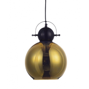 ΚΡΕΜΑΣΤΟ 1ΧΕ27 ΜΑΥΡΟ ΜΕΤΑΛΛΙΚΟ- ΟΡΕΙΧΑΛΚΟ ΓΥΑΛΙ Φ25ΧΗ140CM