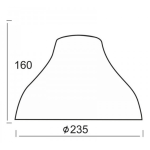 ΓΥΑΛΙ ΜΑΥΡΟ ΜΑΤ ΕΞΩ - ΧΡΥΣΟ ΜΕΣΑ  1039A713