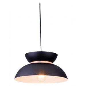 ΚΡΕΜΑΣΤΟ Φ/Σ 1ΧΕ27 ΜΑΥΡΟ ΜΕΤΑΛΛΙΚΟ D29XH120CM