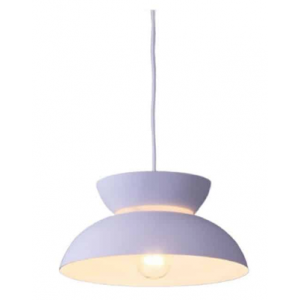 ΚΡΕΜΑΣΤΟ Φ/Σ 1ΧΕ27 ΛΕΥΚΟ ΜΕΤΑΛΛΙΚΟ D29XH120CM