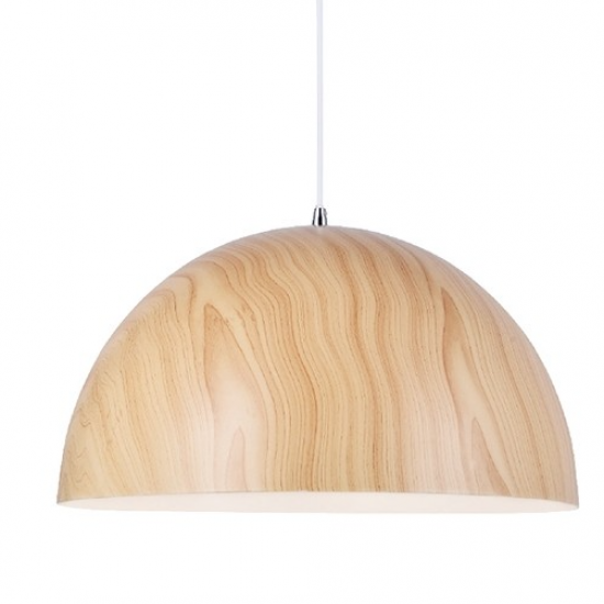 ΚΡΕΜΑΣΤΟ Φ/Σ 1ΧΕ27 ΜΕΤΑΛΛΙΚΟ ΑΠΟΧΡΩΣΗ WALNUT ΞΥΛΟΥ Φ40ΧΗ110CM