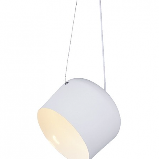 ΚΡΕΜΑΣΤΟ Φ/Σ 1ΧΕ27 ΛΕΥΚΟ ΜΕΤΑΛΛΙΚΟ Φ27ΧΗ120CM